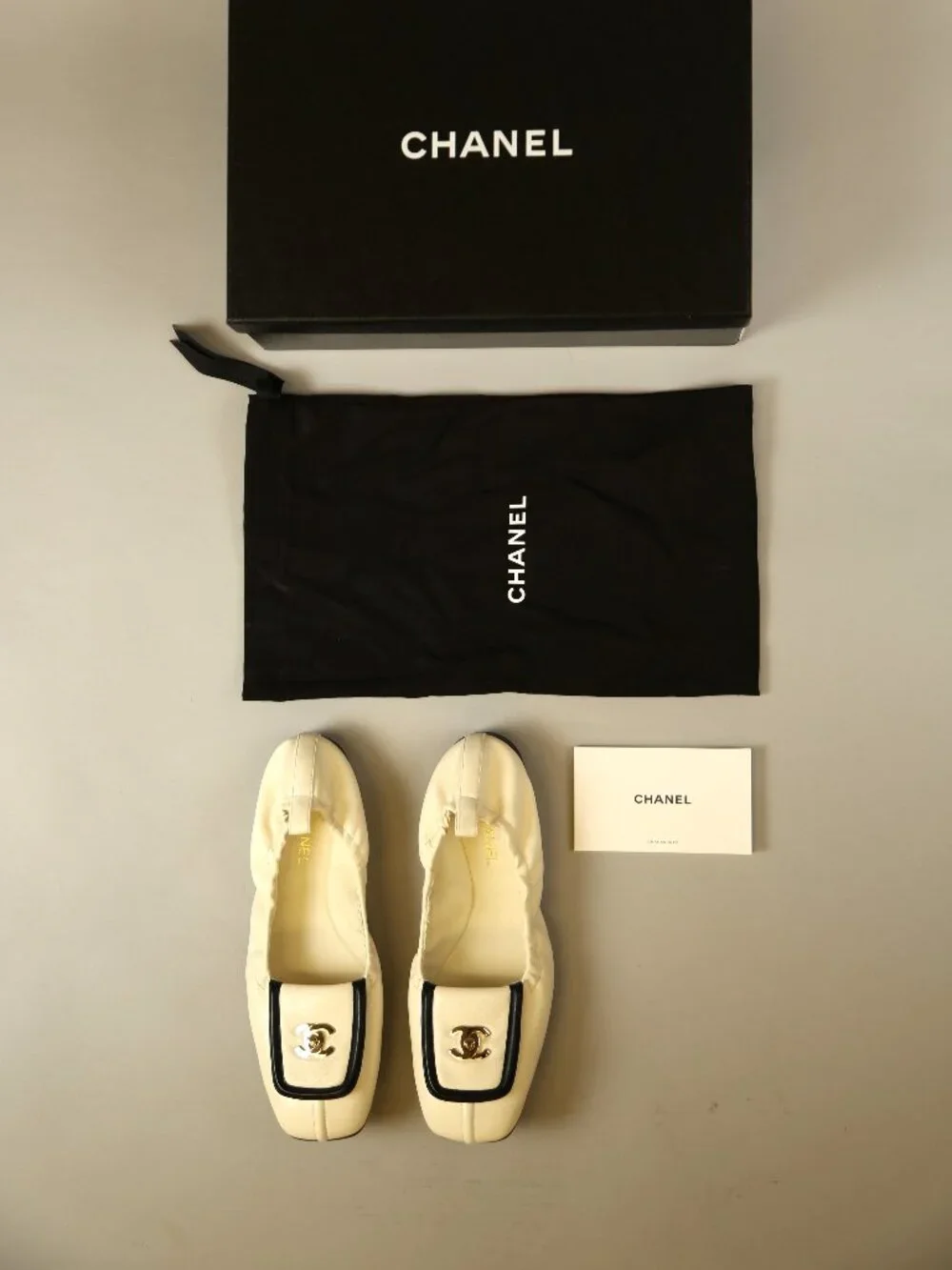 CHANEL square toe